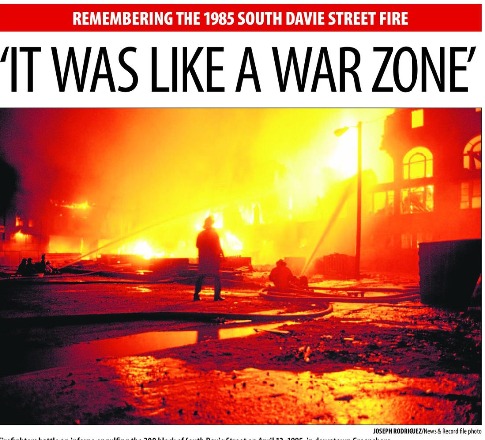 300 Blk. S. Davie St. April 13th, 1985 300 Blk. S. Davie St. April 13th, 1985